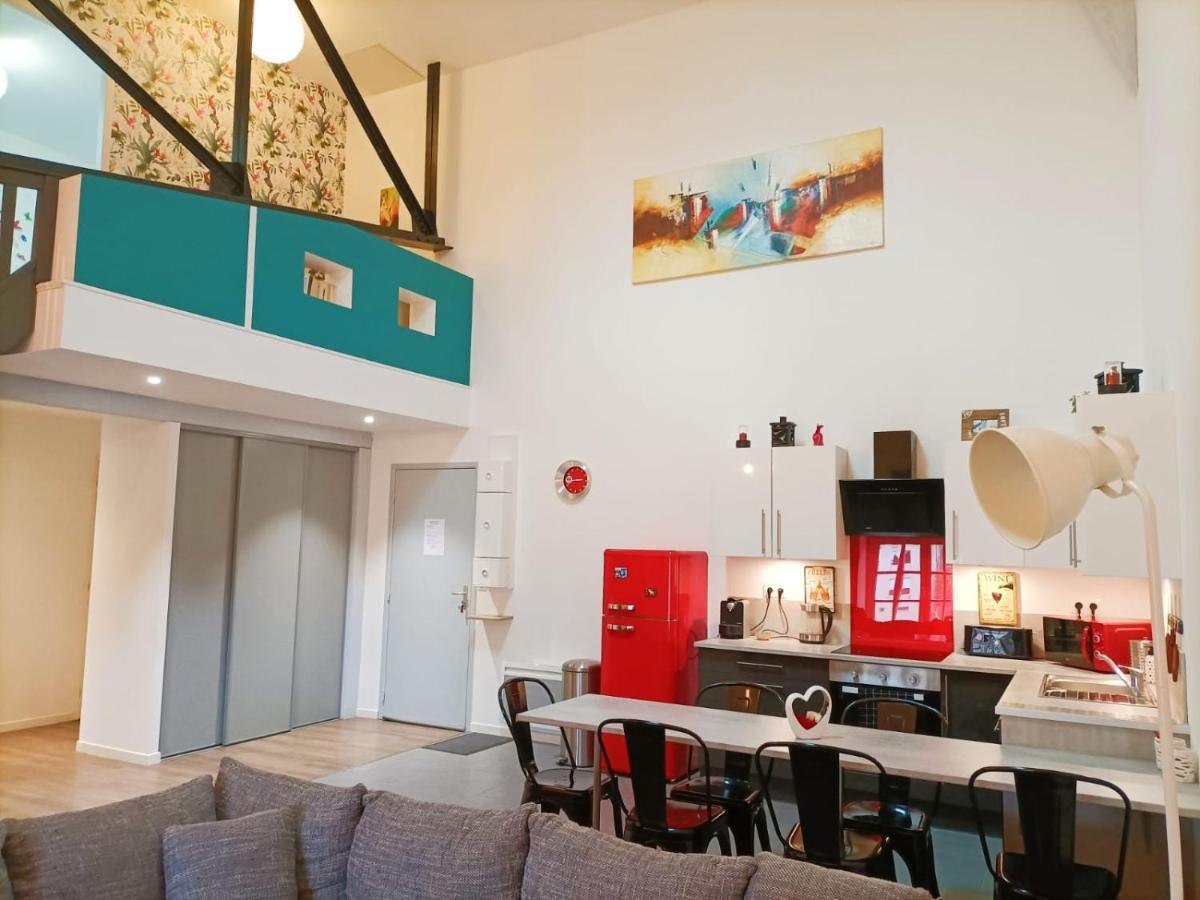 Superbe Appartement Type Loft En Duplex Rue Buat Chalons en Champagne Bagian luar foto