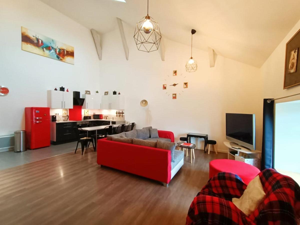 Superbe Appartement Type Loft En Duplex Rue Buat Chalons en Champagne Bagian luar foto