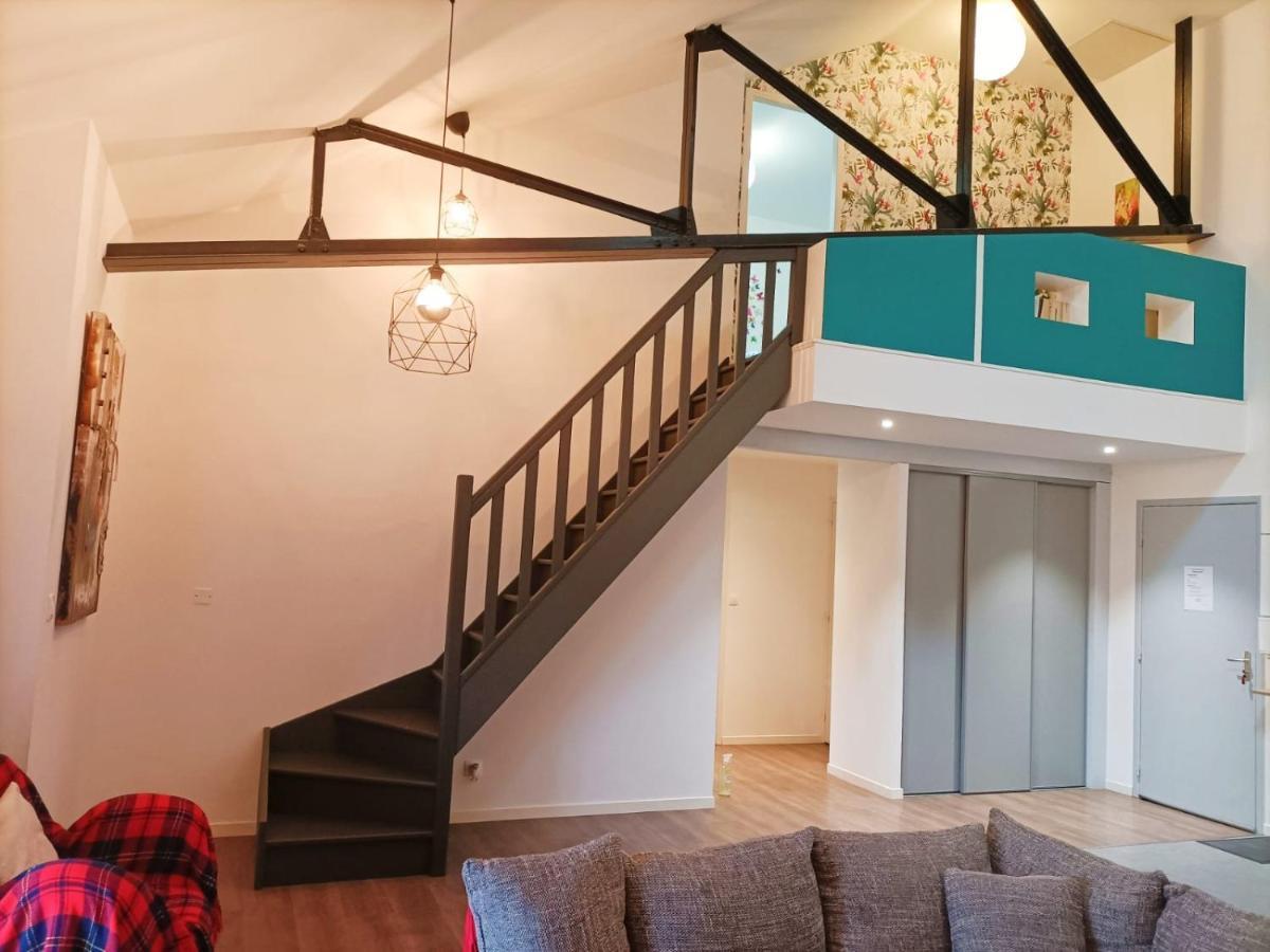 Superbe Appartement Type Loft En Duplex Rue Buat Chalons en Champagne Bagian luar foto